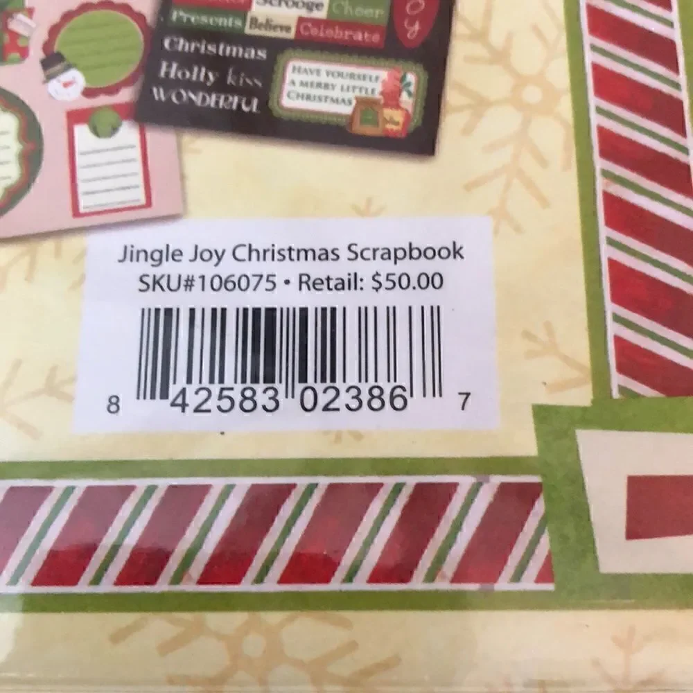 Jingle Joy Holiday Scrapbook